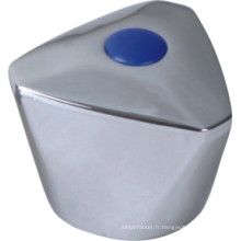 Poignée de robinet en plastique ABS avec finition chromée (JY-3040)
